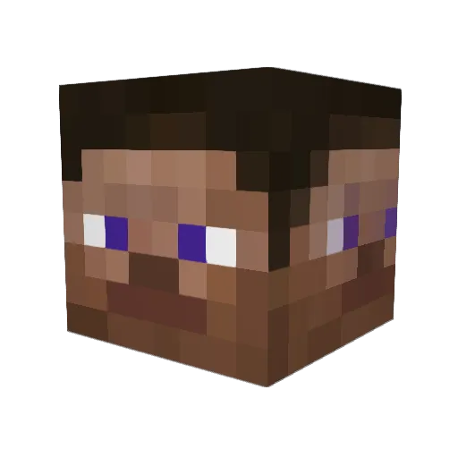 dorman17 Minecraft avatar head, 3D render