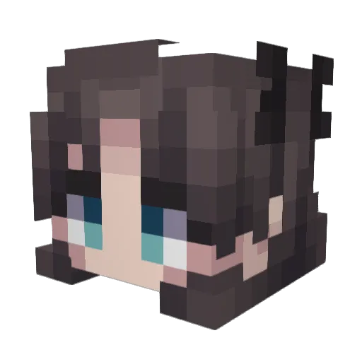 doro_doro_ Minecraft avatar head, 3D render