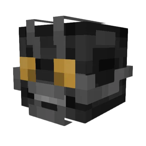 dorothe7 Minecraft avatar head, 3D render