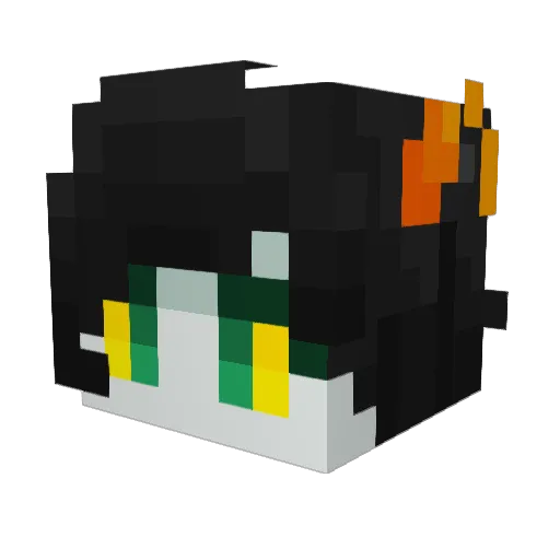 dortmundscrinf Minecraft avatar head, 3D render