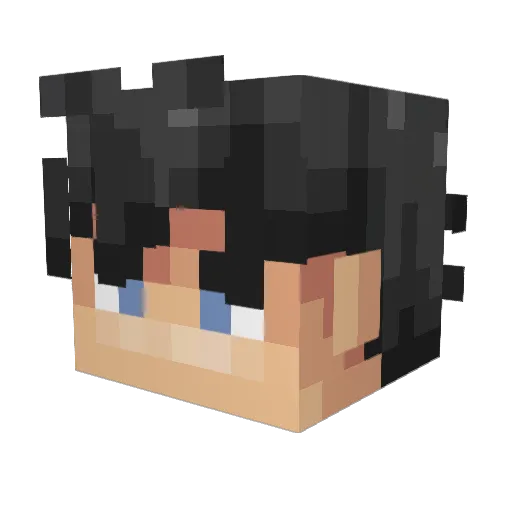 dorwinion Minecraft avatar head, 3D render