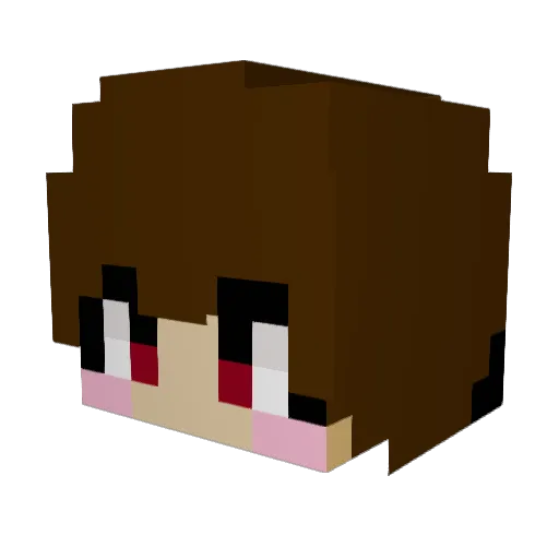 doseung0902 Minecraft avatar head, 3D render