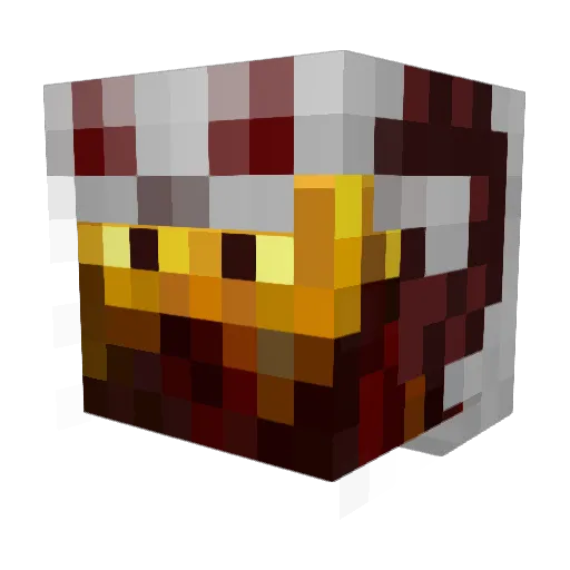 doshiva Minecraft avatar head, 3D render