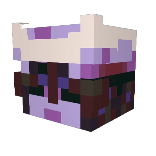 doskbox Minecraft avatar head, 3D render