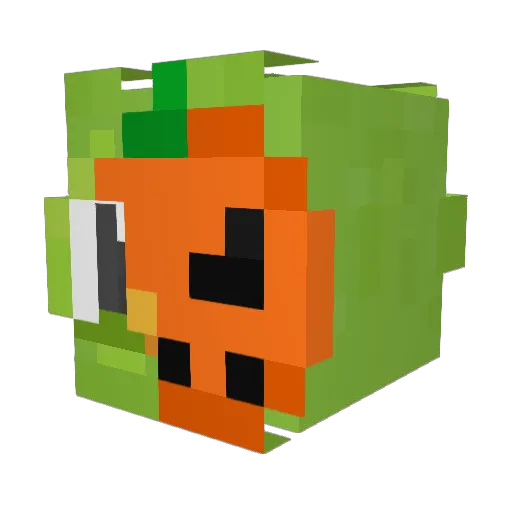 Minecraft-Avatar von dosty12: Kopf als 3D-Render
