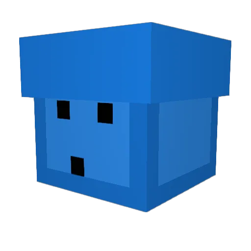 dotdaaylo Minecraft avatar head, 3D render