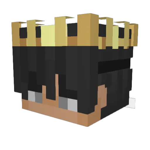 dotdotdott_ Minecraft avatar head, 3D render