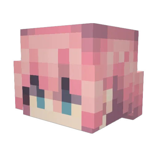 dotnet Minecraft avatar head, 3D render