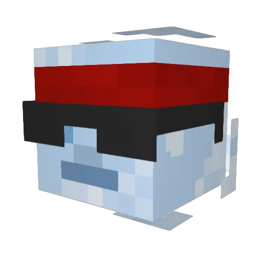 dottiestsine Minecraft avatar head, 3D render