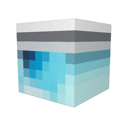 dou_ghnut Minecraft avatar head, 3D render