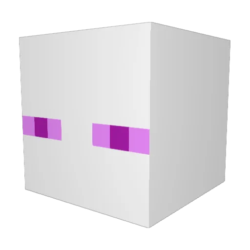 double_d1 Minecraft avatar head, 3D render