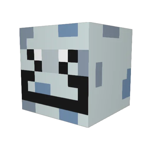 doubledeckerboat Minecraft avatar head, 3D render