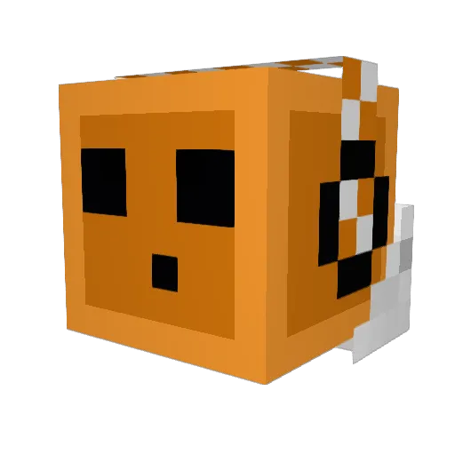 doubledutch11 Minecraft avatar head, 3D render