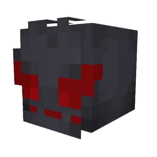 doublepig Minecraft avatar head, 3D render