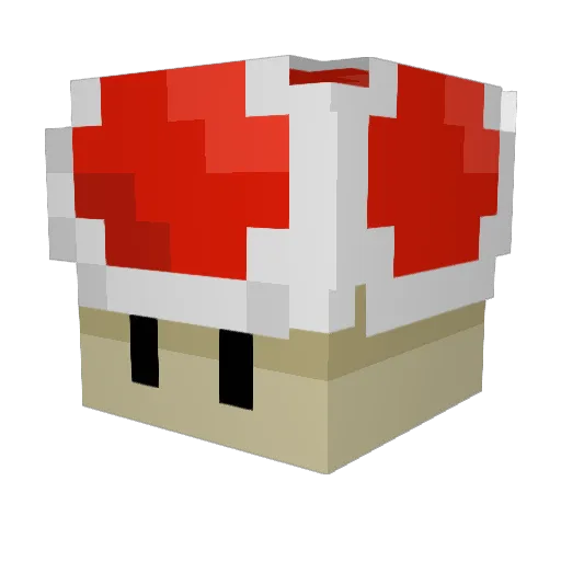 doughnutdots Minecraft avatar head, 3D render