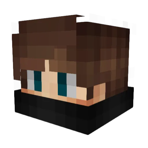 dougk5 Minecraft avatar head, 3D render