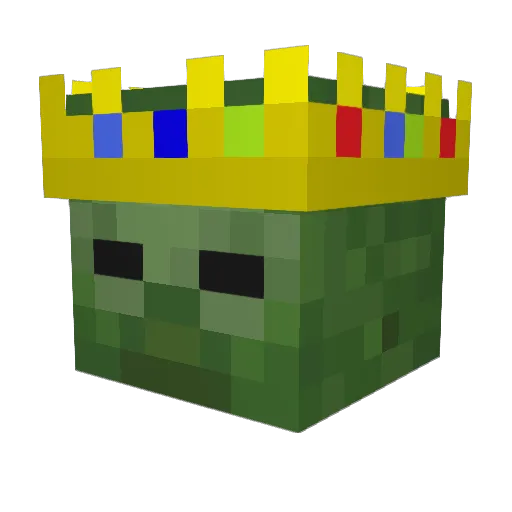 douglas7007 Minecraft avatar head, 3D render