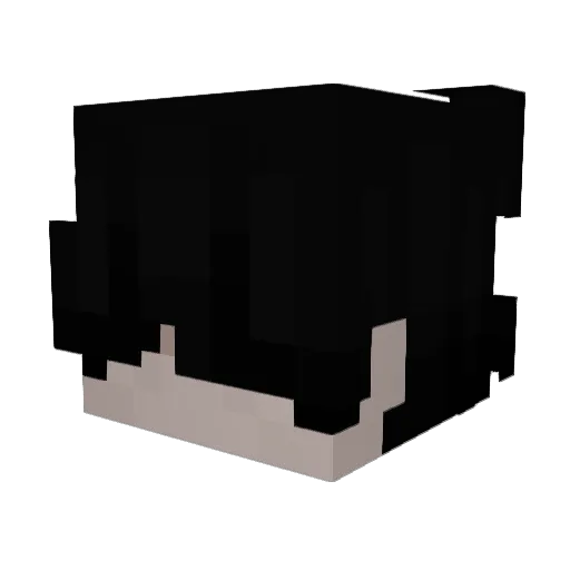 dovinqs Minecraft avatar head, 3D render