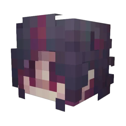 dow0609 Minecraft avatar head, 3D render