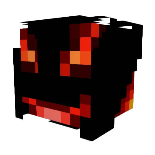 downer123 Minecraft avatar head, 3D render