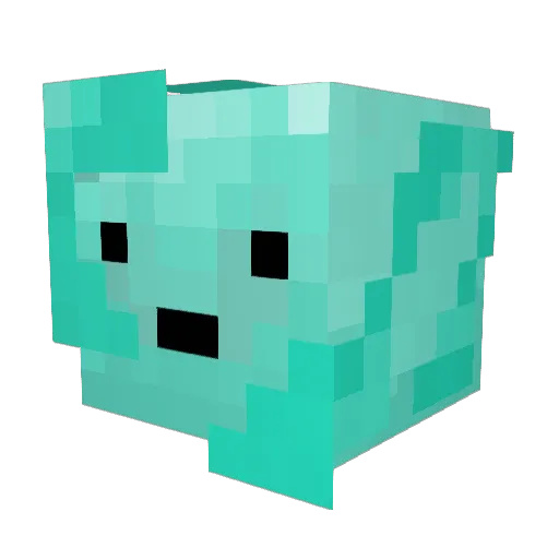 downkzzz Minecraft avatar head, 3D render