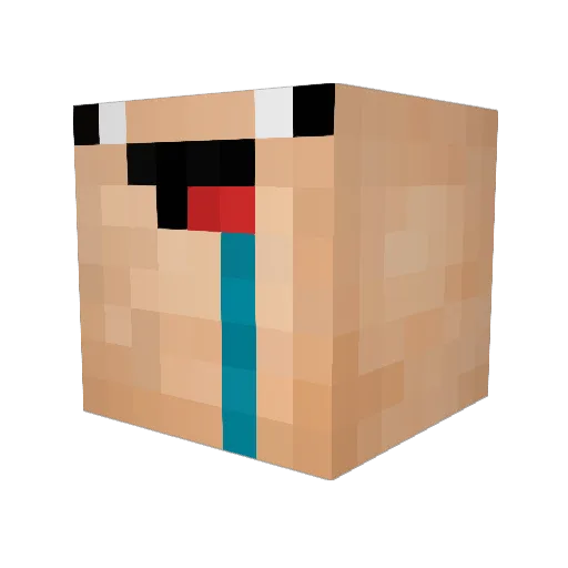 doxyy21 Minecraft avatar head, 3D render