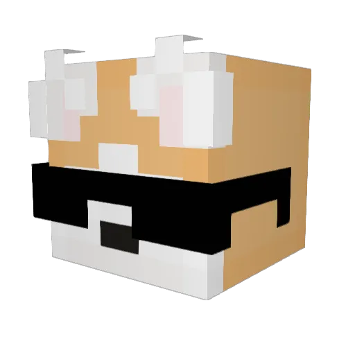 doyeon90 Minecraft avatar head, 3D render