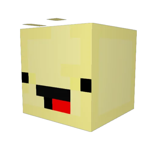 doyoonzzang123 Minecraft avatar head, 3D render
