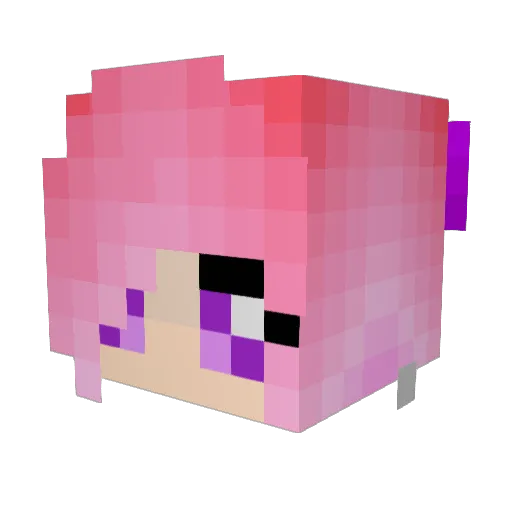 doyougottabae Minecraft avatar head, 3D render