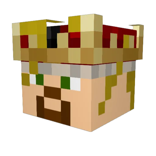 dpalmer77 Minecraft avatar head, 3D render