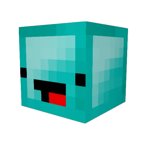 dpalumbo7 Minecraft avatar head, 3D render