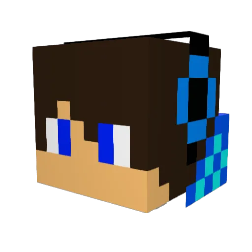 dpd995 Minecraft avatar head, 3D render
