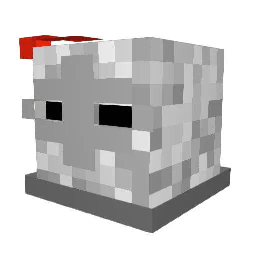dpfernandez10 Minecraft avatar head, 3D render