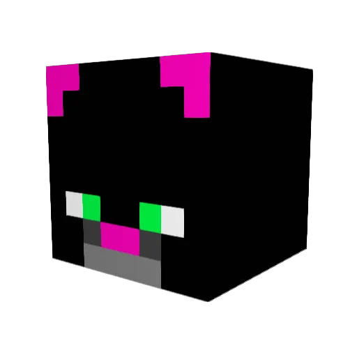 dpkrocks2 Minecraft avatar head, 3D render