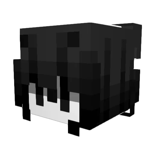 dprtmx Minecraft avatar head, 3D render