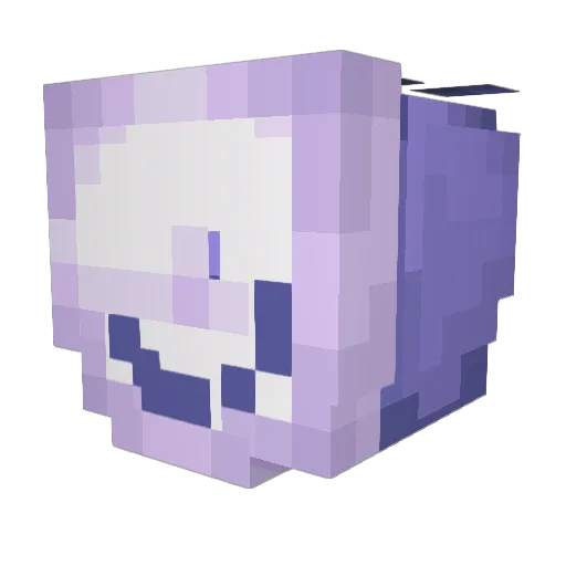 dqmpb Minecraft avatar head, 3D render