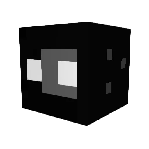 dr4g0nb01 Minecraft avatar head, 3D render