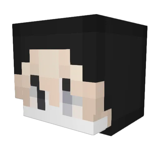 dr4zzy_ Minecraft avatar head, 3D render