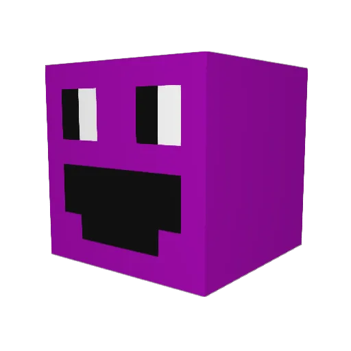 drMurat Minecraft avatar head, 3D render