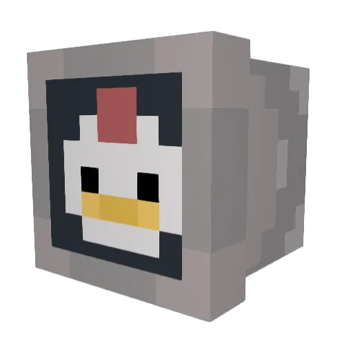 dr_adhd__ Minecraft avatar head, 3D render