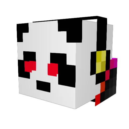 dr_flame192 Minecraft avatar head, 3D render