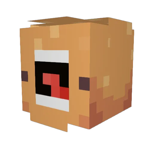 dr_jam69 Minecraft avatar head, 3D render