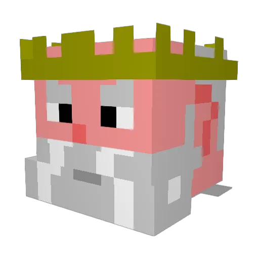 dr_limbo Minecraft avatar head, 3D render