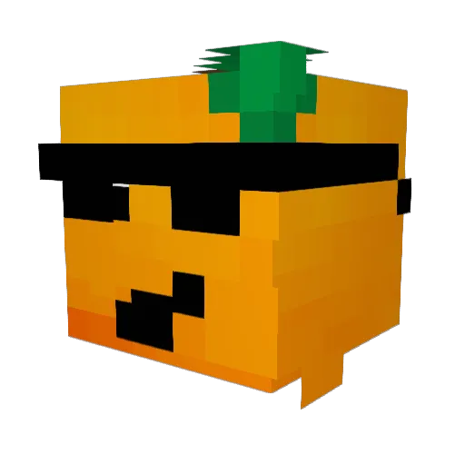 dr_mang0 Minecraft avatar head, 3D render