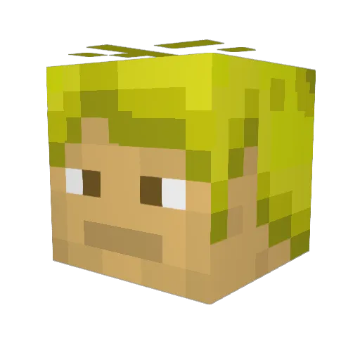 dr_osprey Minecraft avatar head, 3D render