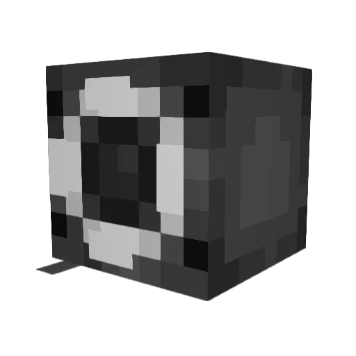 dr_pain555 Minecraft avatar head, 3D render