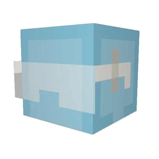 dr_taertaret Minecraft avatar head, 3D render