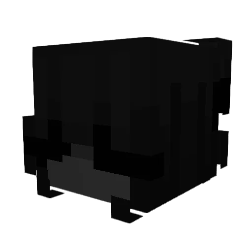 drabusheyka Minecraft avatar head, 3D render