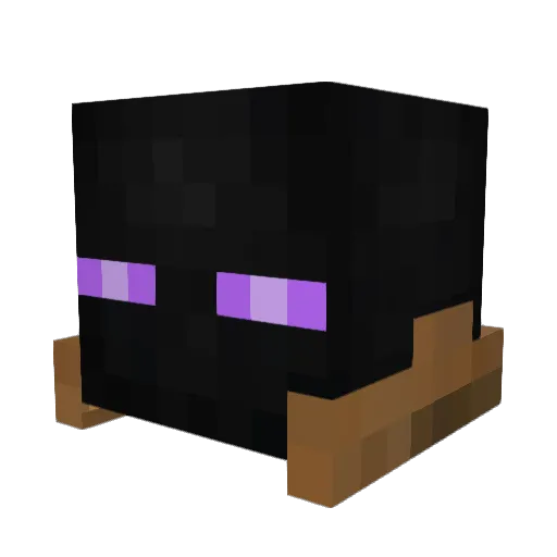 drachronic Minecraft avatar head, 3D render