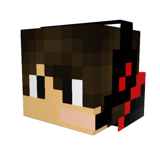 dracmar2 Minecraft avatar head, 3D render